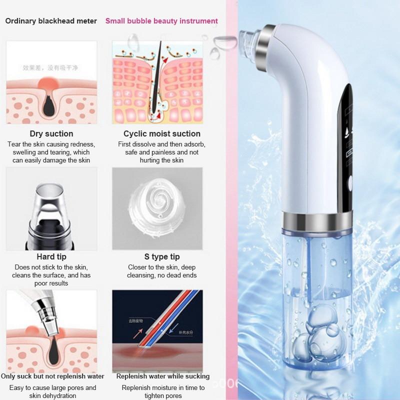 Electric Bubble Vacuum Blackhead Remover